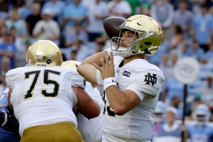 No. 2 Notre Dame And No. 8 BYU Each Have A Chance To Build CFP Resume In Top 10 Clash